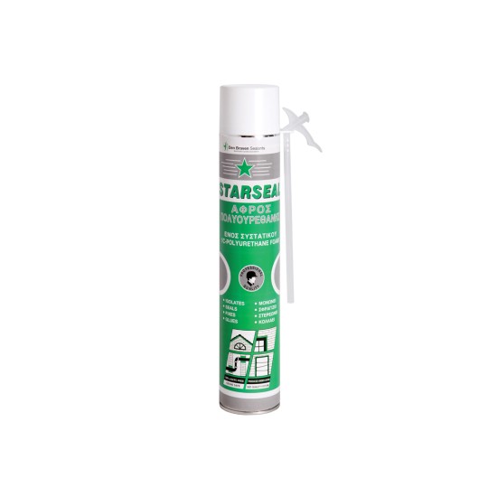ΑΦΡΟΣ ΠΟΛΥΟΥΡΕΘΑΝΗΣ STARFOAM DEN BRAVEN 700ML ΑΝΑΛΩΣΙΜΑ